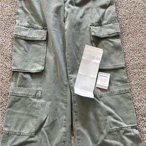 Cotton:On cargo wide leg jean size 6